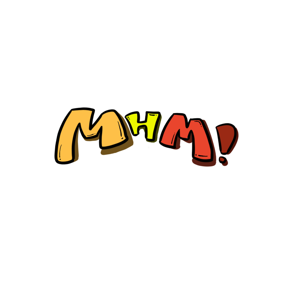 Logo de la marque Mhm! spécialisée en squishys