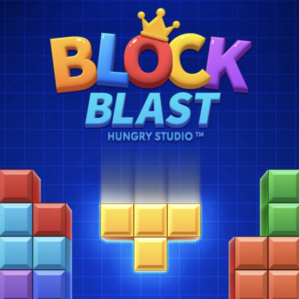 Logo du jeu mobile Block Blast